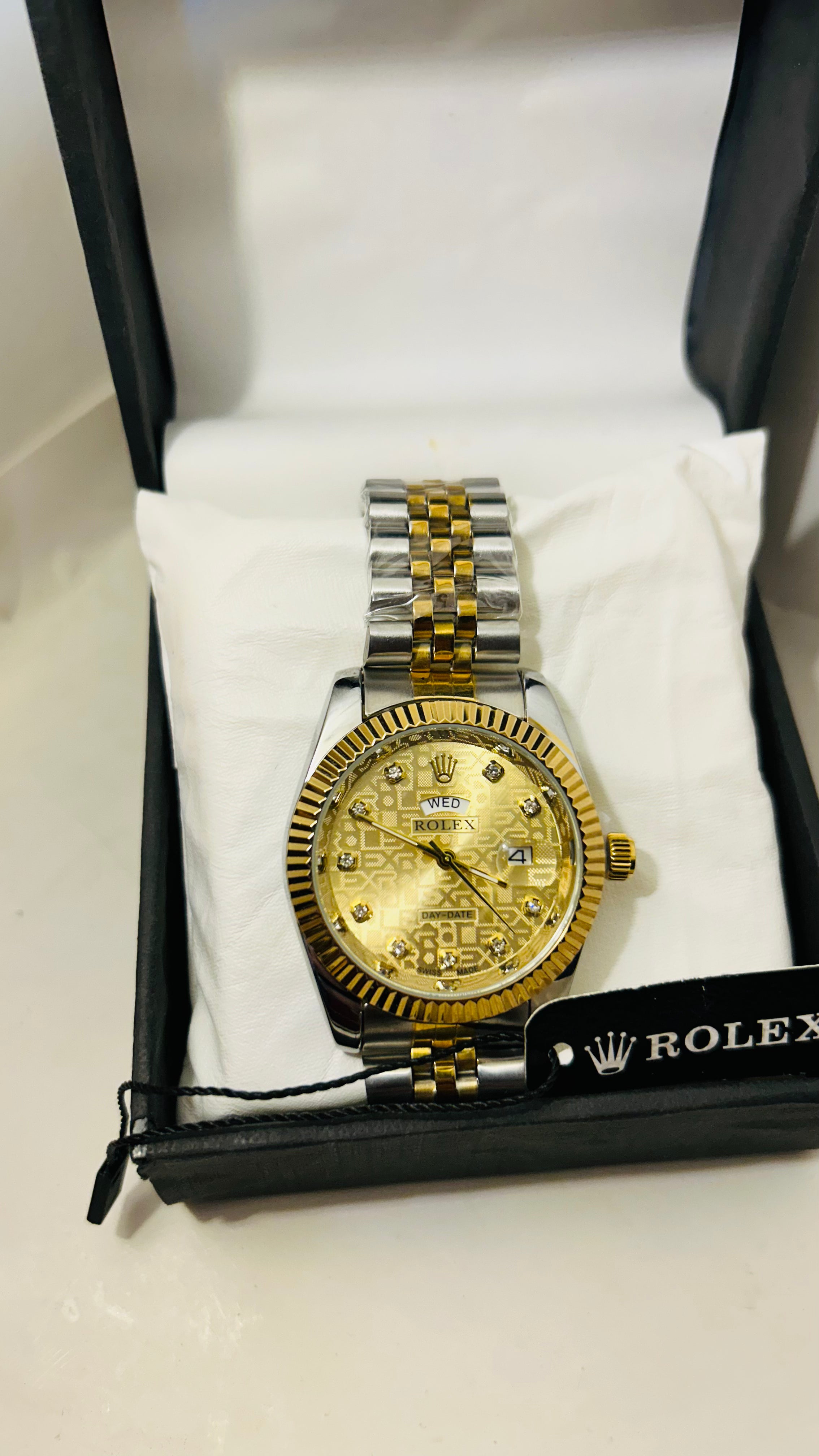 ROLEX SILVER GOLD